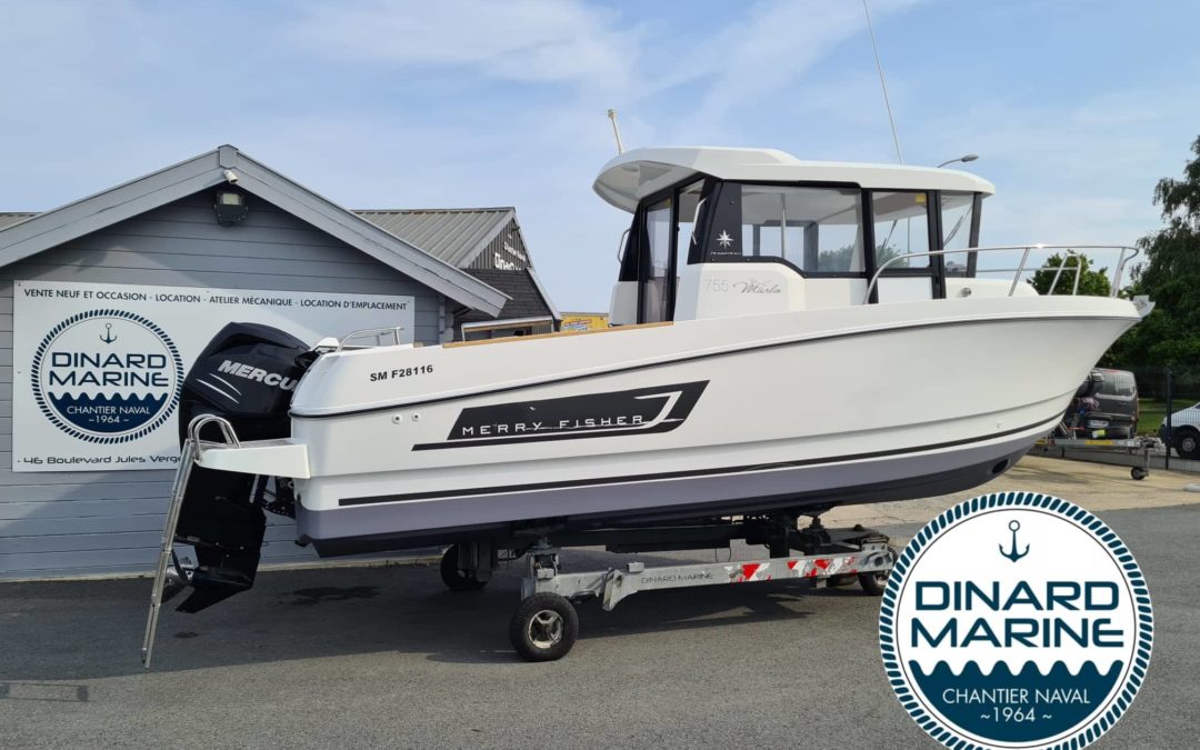 Jeanneau Merry Fisher 755 Marlin + Mercury 200 cv Vérado