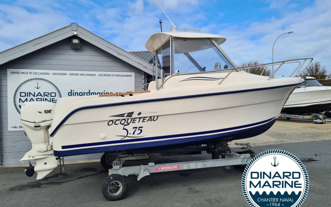 Ocqueteau 575 millésime 2012 + Evinrude 90 Cv