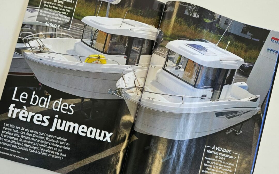 Moteur Boat magazine du mois d’Octobre