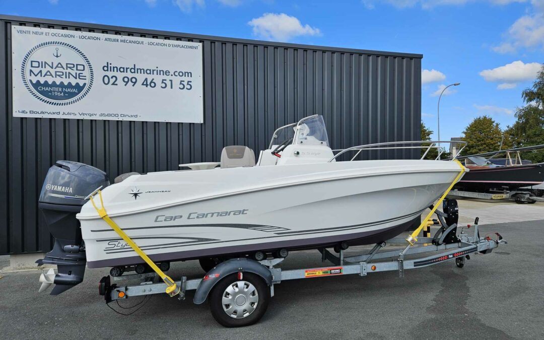 Jeanneau Cap Camarat 5.5 CC S2 + Yamaha 100 Cv