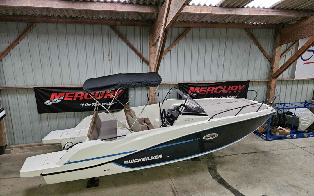 Quicksilver 675 Sundeck millésime 2025 neuf + Mercury 175 Cv