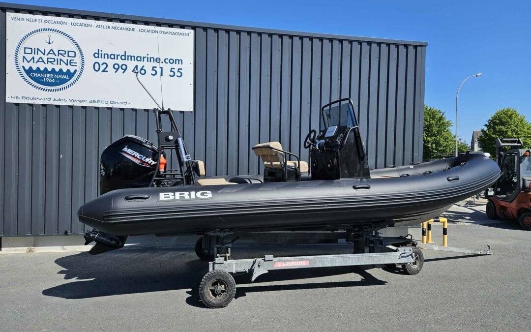 Brig 610 Navigator millésime 2022 + Mercury 115 Cv