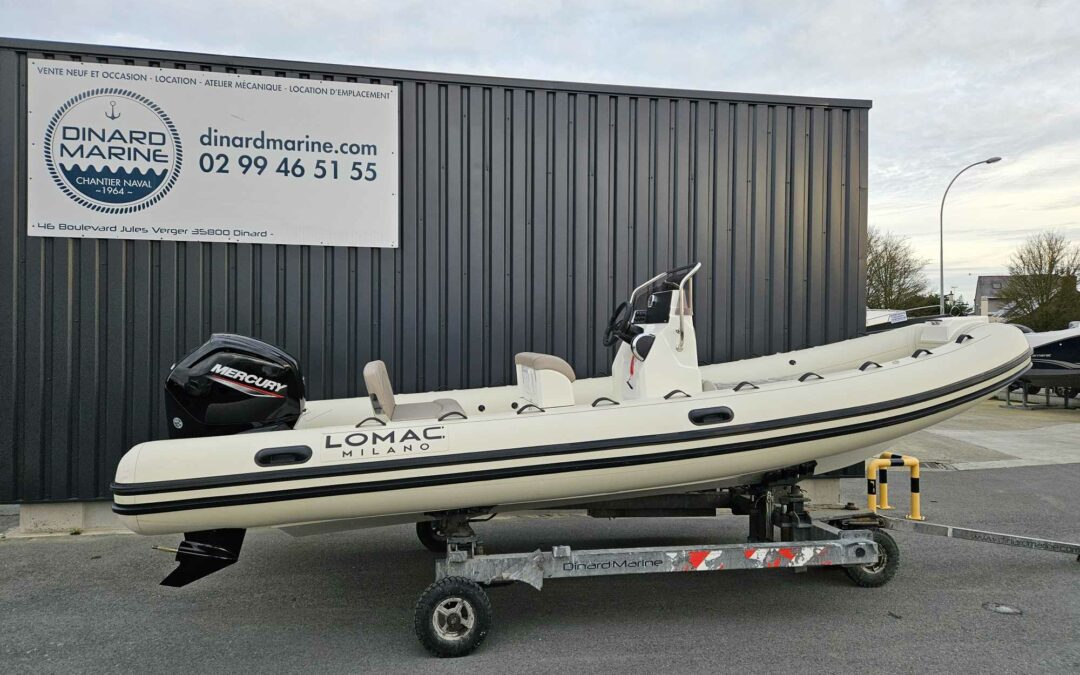 Lomac 600 In millésime 2025 + Mercury 115 Cv CT