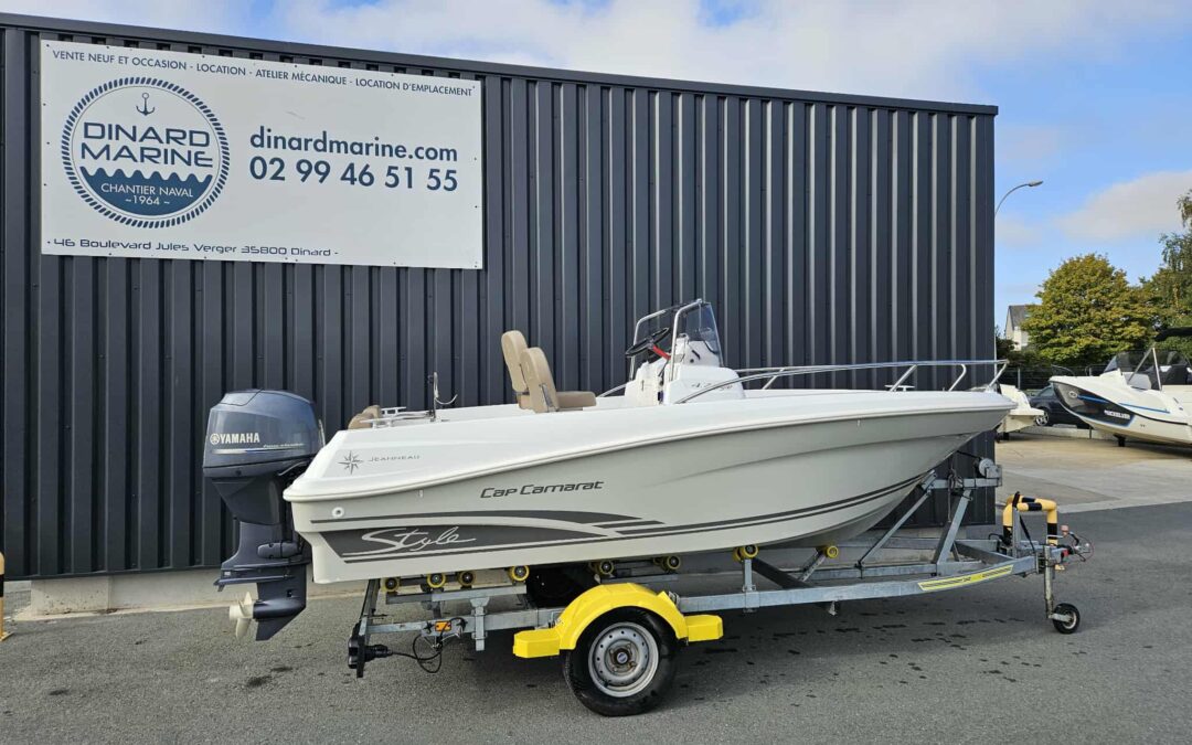 Jeanneau Cap Camarat 4.7 CC millésime 2014 + Yamaha 50 Cv