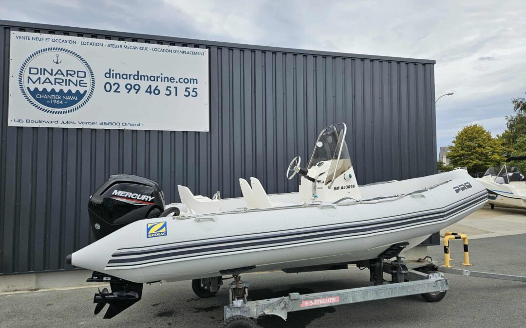 Zodiac Pro Open 550 millésime 1997 + Mercury 115 Cv 2023