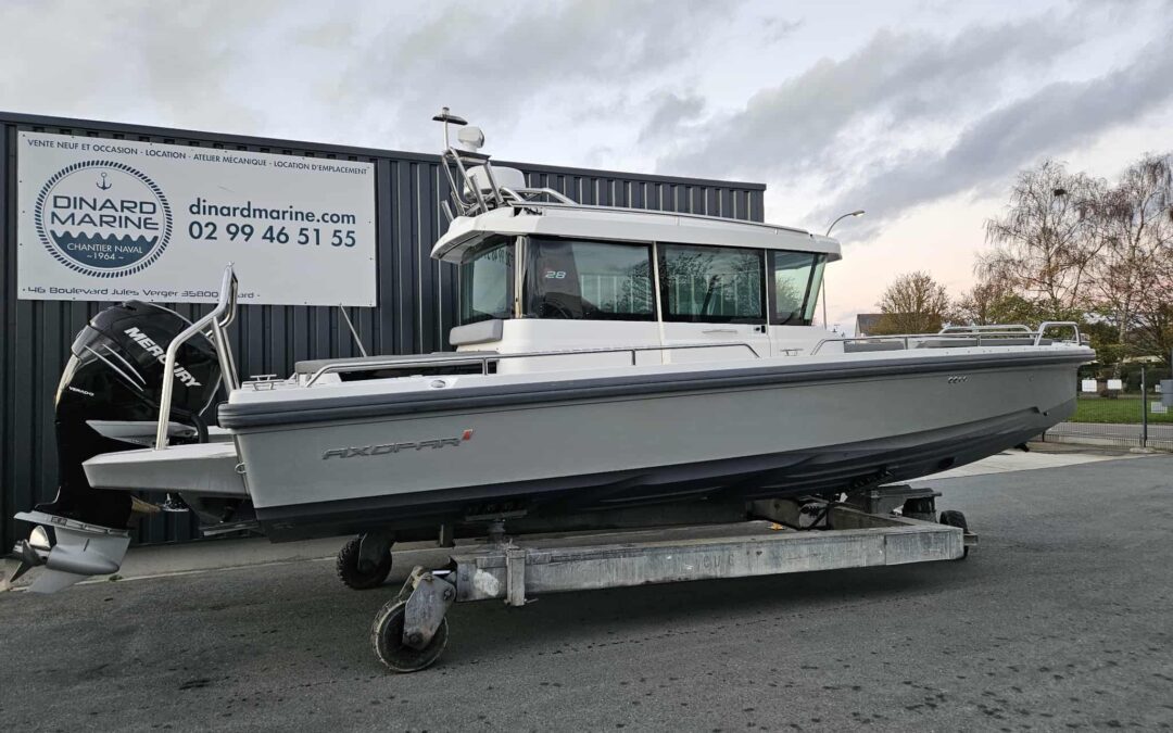 Axopar 28 cabin millésime 2018 + Mercury 350 Cv
