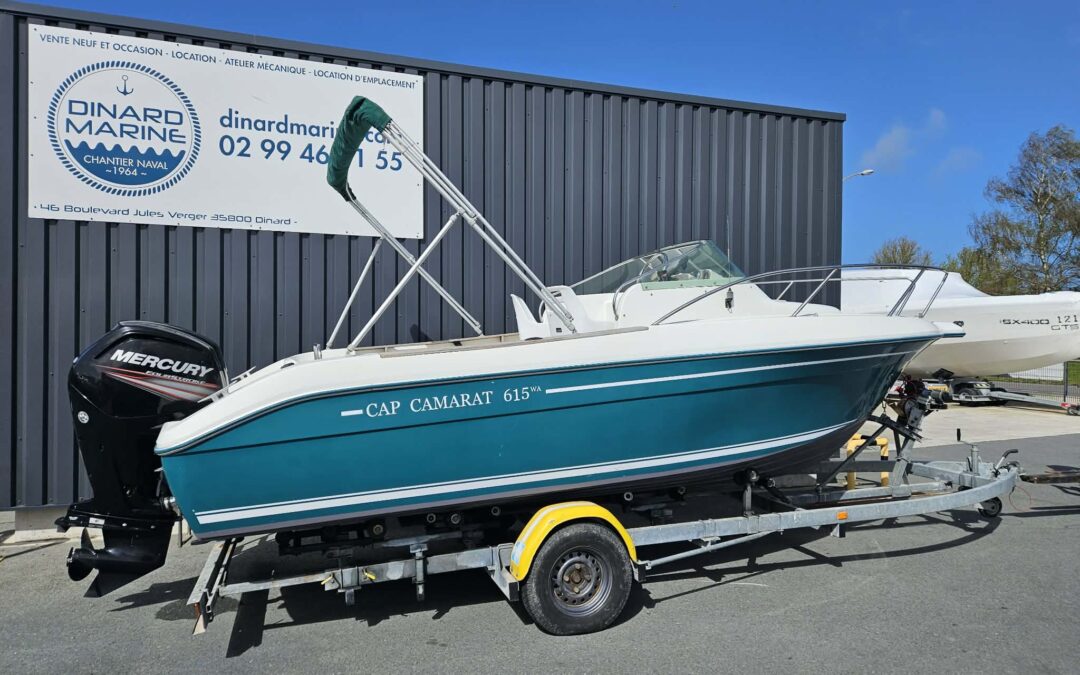 Jeanneau Cap Camarat 615 Wa millésime 2000 + Mercury 115 Cv