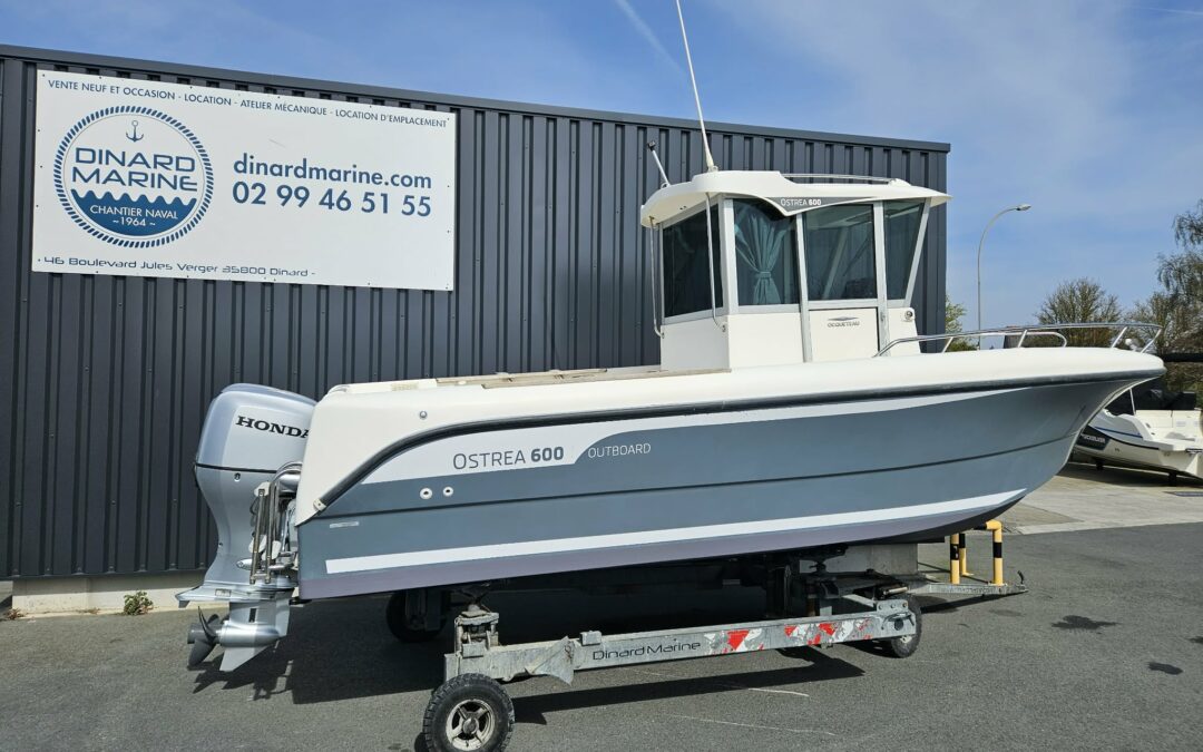 Ocqueteau Ostréa 600 millésime 2016 + Honda 100 Cv