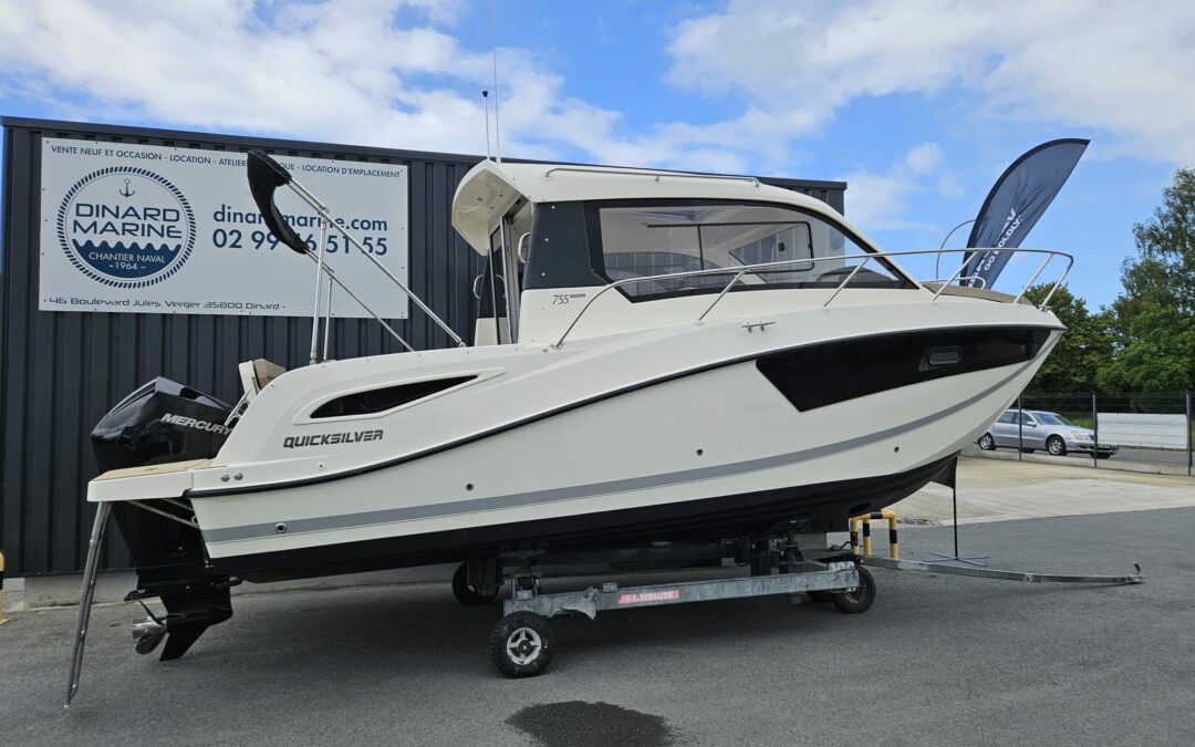 Quicksilver 755 Weekend millésime 2021 + Mercury 225 Cv