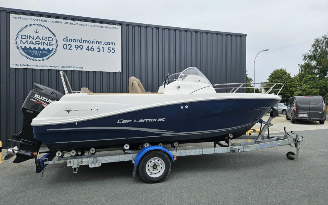 Jeanneau Cap Camarat 6.5 WA S2 millésime 2014 + Suzuki 150 Cv