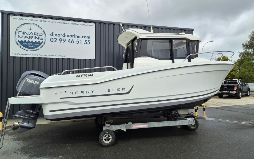 Jeanneau Merry Fisher Marlin 695 millésime 2018 + 150 Cv Yamaha