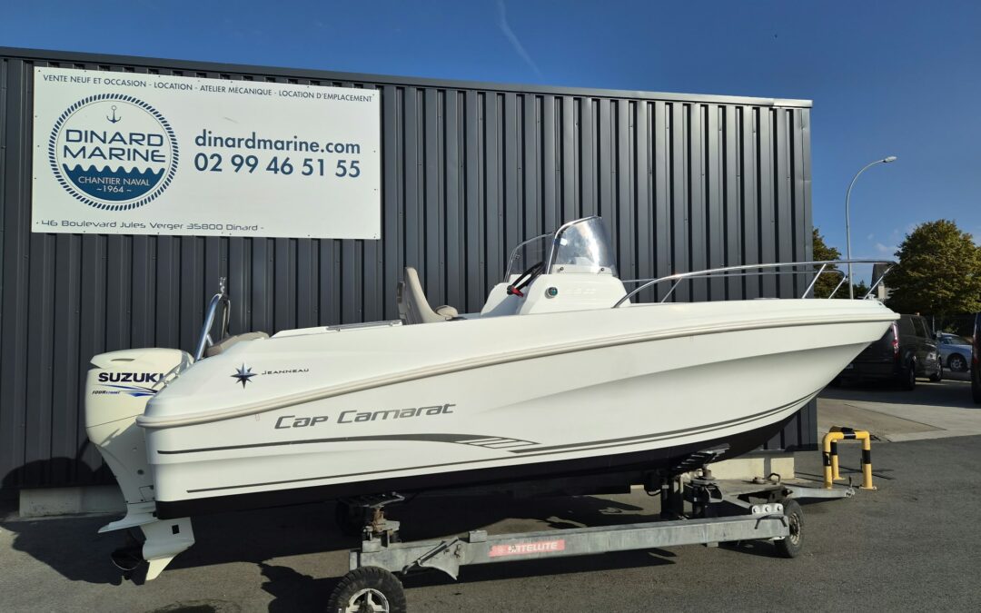 Jeanneau Cap Camarat 5.5 CC Série 2 millésime 2015 + Suzuki 90 Cv