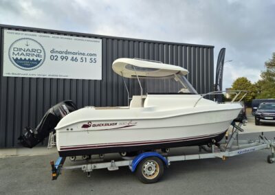 Quicksilver 530 Flamingo millésime 2005+ Mercury 50 Cv (2018)+ remorque